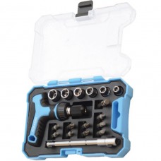 Σετ 18τεμ. Μύτες Κατσαβίδια & Καρυδάκια 598114